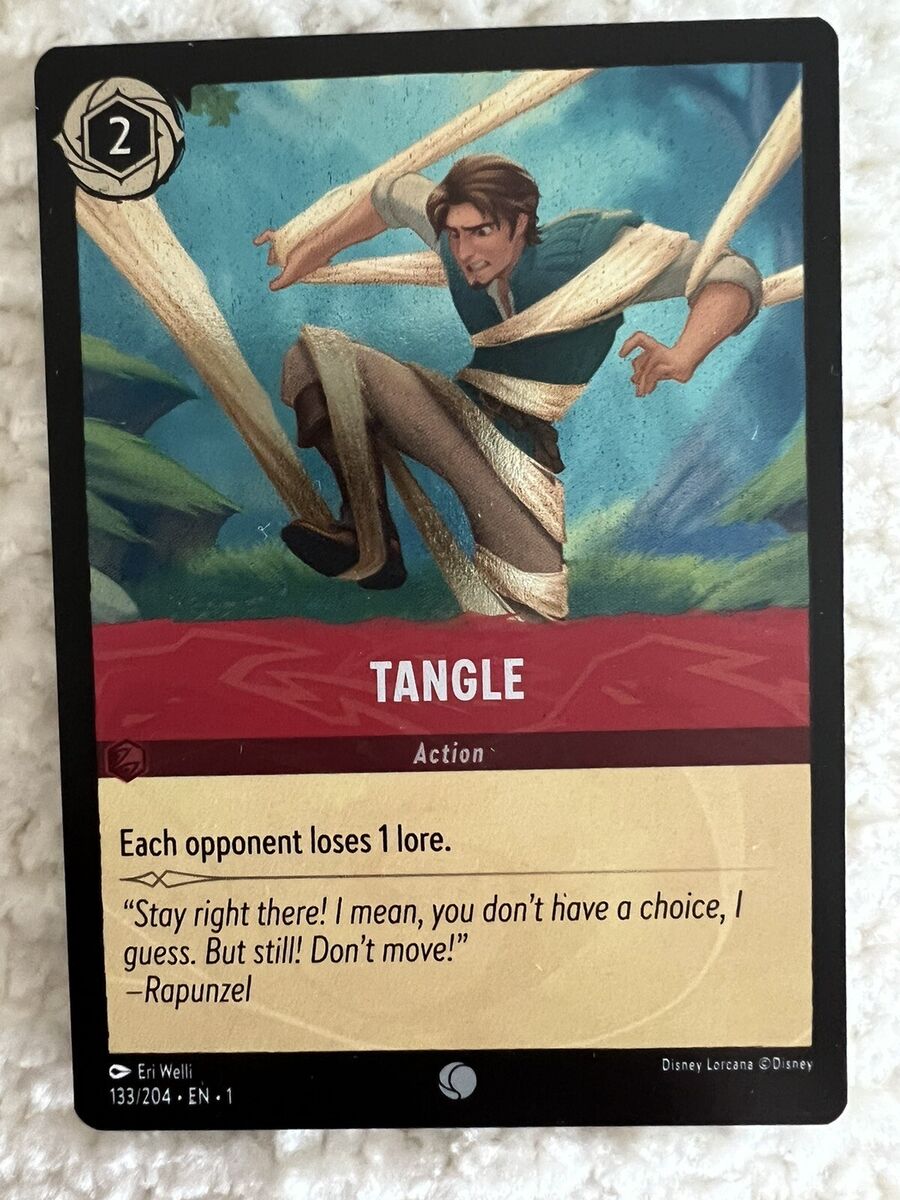 ディズニー ロルカナ LORCANA スーパーレア フリンライダー Foil Disney Lorcana - The First Chapter: TANGLE 133/204 *FOIL