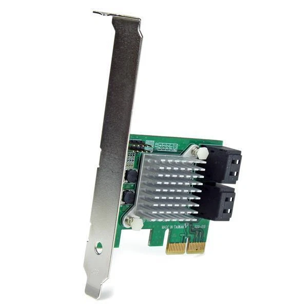 StarTech PEXSAT34RH 4 Port PCI Express 2.0 SATA III 6Gbps RAID Controller Card - Image 2 of 4
