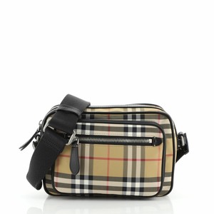 small macken vintage check crossbody bag