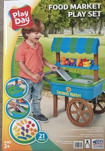 play day food market play set