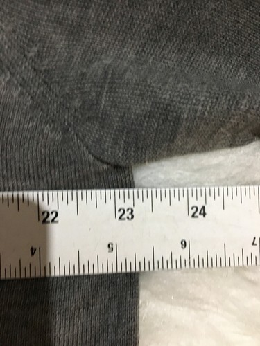 Apt.9 sweater Men's XL Tall V Neck Charcoal Gray Argyle Diamond Light Weight EUC - Picture 5 of 7
