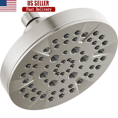 #ad High Pressure Shower Head Full Body Spray Pause Feature Easy Clean Durable New $99.42