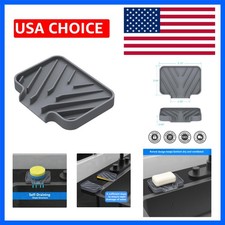 Sponge Holder for Kitchen Sink,5"x 3.5",Dish Sponge Holder Soap Tray Variou...