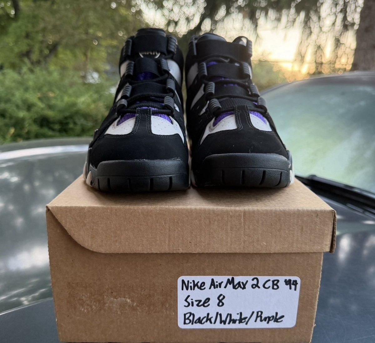 Size 8 - Nike Air Max 2 CB 94 2015 Black Purple for sale online | eBay