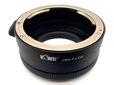 EasyBuy LMA-FJ EM Lens Adapter Fujica X to Nikon F for Fujifilm FX