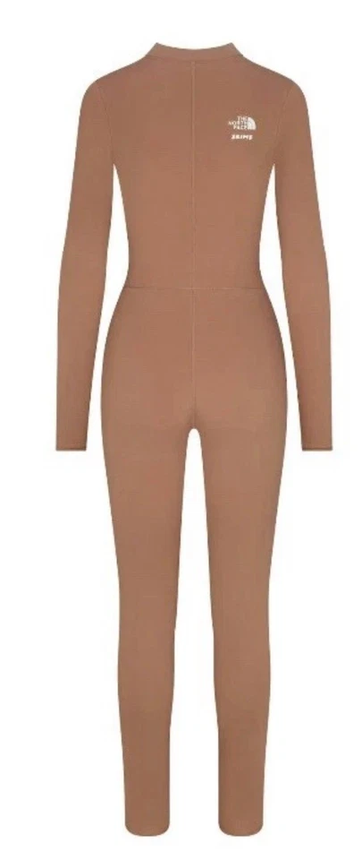 THE NORTH FACE X SKIMS REFINA BODYSUIT SIENNA Small NWT - Image 4 of 4