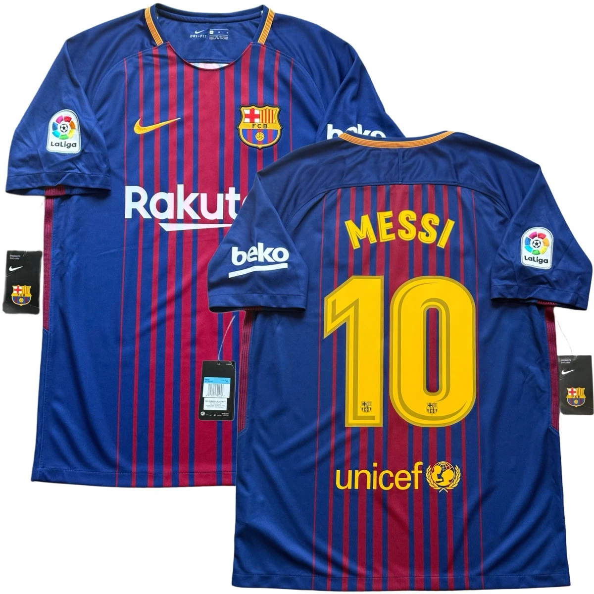 Maillot FC Barcelone Messi - Maillot De Foot Vintage Ou Récent - Voir Détails