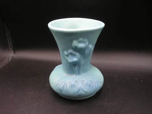 Vintage Van Briggle Art Pottery Vase - Crocus Matt Glaze 5 1/4" Colorado