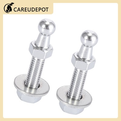 Metal 10mm M8x30mm Gas Strut Ball Stud Set Universal Item of 2