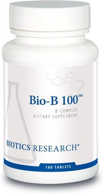 Biotics Research Bio-B 100 - B Complex Vitamin w/Phosphorylated B6,Riboflavin-5-