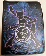 Small Mew and Mewtwo Binder for Cards Pokemon...