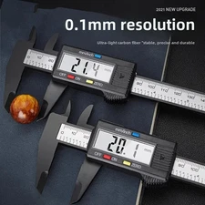 Digital Vernier Caliper 150mm LCD Electronic Micrometer Measuring Tool