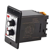  On Off Twin Timer Relay Knob Control Time Switch Short Period Repeat DC12V