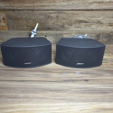 Bose Gemstone Speakers Pair AV321 3-2-1 GS/GSX Cinemate Series I II III Black