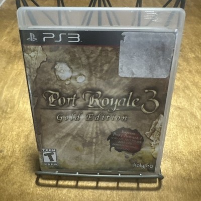 Port Royale 3 PS3 Gold Edition CIB W/ Manual (Sony PlayStation 3, 2014)