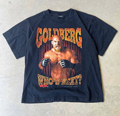 Vintage 1996 Goldberg WWE Wrestling Graphic Tee