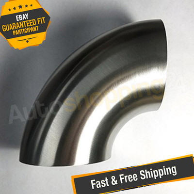 Stainless Bros 601-07656-3150 3'' 1.5D/4.5'' CLR-16GA/.065'' SS304 90� Elbow