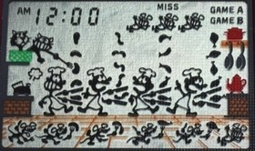 Nintendo Game and Watch FP-24 Chef Handheld System Multi Screen Vintage Retro