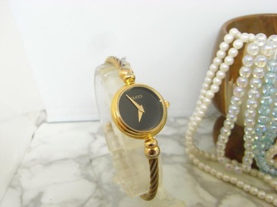 GUCCI 2700.2.L Quartz Black Dial Gold Bangle Womens Watch GUCCI 2700.2.L Quartz Black Dial Gold Bangle Womens Watch