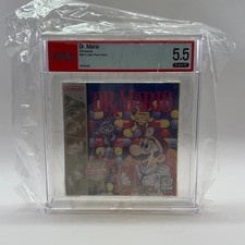 Graded PSA 5.5 New Nintendo Gameboy Dr. Mario 