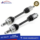 Set 2 CV Axles Shaft For 2010-2012 Hyundai Santa Fe 11-13 Kia Sorento Auto Trans
