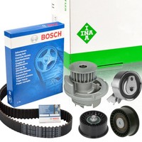 Bosch 1987949433 Zahnriemen + INA Rollen Satz Wapu FüR Astra G H Vectra C Tigra