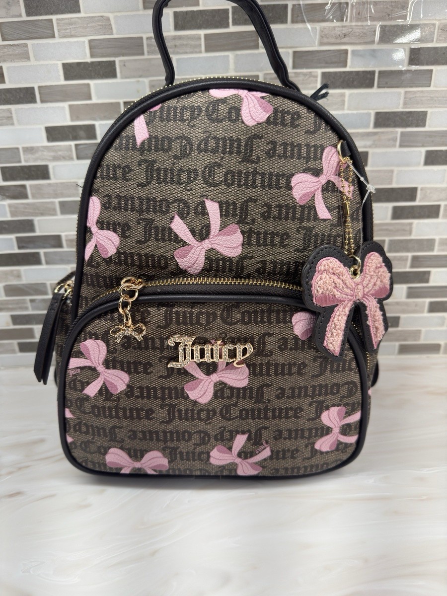 Juicy Couture Simply Sweet Backpack Coquette Bows Light Pink  display picture 3