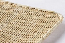 Premium Square Bamboo Zaru Tray (Approx. 15&times;21cm)