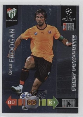 2010 Panini Adrenalyn XL UEFA Champions League Fans' Favourite Omer Erdogan 0jf5