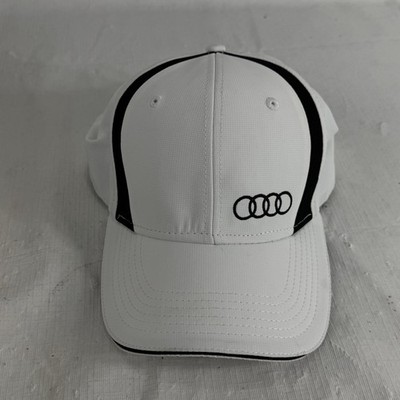 Audi Black White Baseball Cap Promo Car Embroidered Logo Adjustable Hat