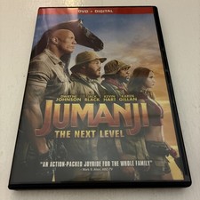 Jumanji The Next Level DVD Dwayne Johnson Jack Black Widescreen