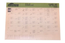 Mercruiser DP024-85 2000 D4.2L LD Parts Catalog Microfiche
