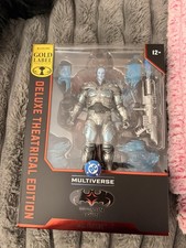 DC Multiverse MR. FREEZE BATMAN & ROBIN Deluxe Theatrical Edition McFarlane Gold