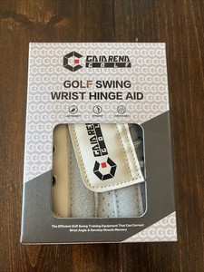 GAIARENA Golf Wrist Brace Wrist Hinge Swing Aid Efficient Golf Swing Training RH