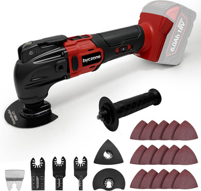 Oscillating Multi Tools for Milwaukee 18V Battery, Cordless Multitool with 6 Var