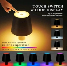 4Pack LED Wireless Wine Bottle Lamps, RGB 5 Modes & CCT Modes Table Lamps