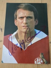 Wolfgang Overath. Orginales Autogramm. DFB. K&ouml;ln. Bundesliga. WM. 1966. EM. Aral