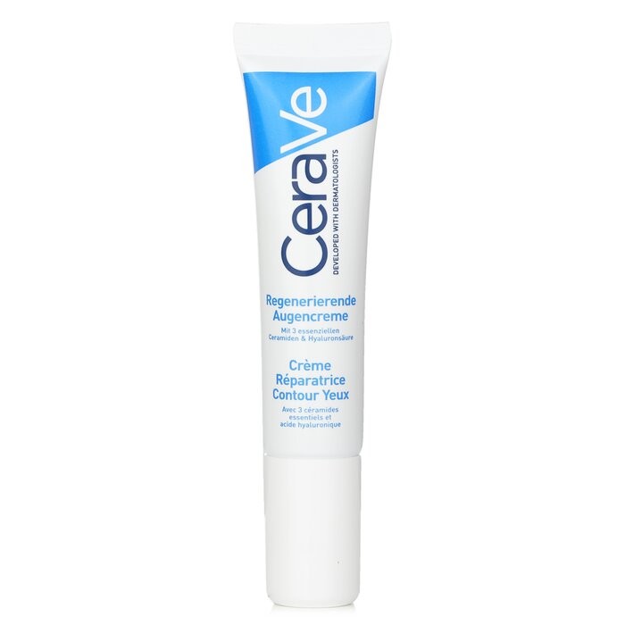 Cerave Unisex Augenpflege, Regenerierende Augencreme (Augenpflege Crème, 14 Ml, Tag + Nacht) - Bild 2