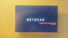 Netgear GS108 ProSafe 8 Port Gigabit Ethernet Network Switch With PSU UK