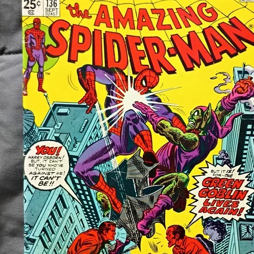 Marvel The Amazing Spider-Man #136 Green Goblin Lives Again Comic Book
