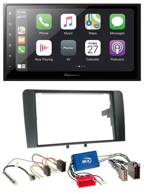 Pioneer MP3 Bluetooth DAB 2DIN USB Autoradio für Audi A3 8P 03-06 Aktivsystem IS