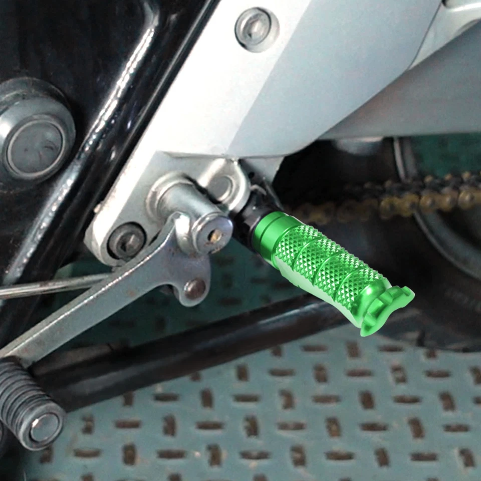 R-FIGHT Green Front Foot Pegs For Can-Am Spyder RS Models 08-11 12 13 14 15 16 Foto 3 de 4