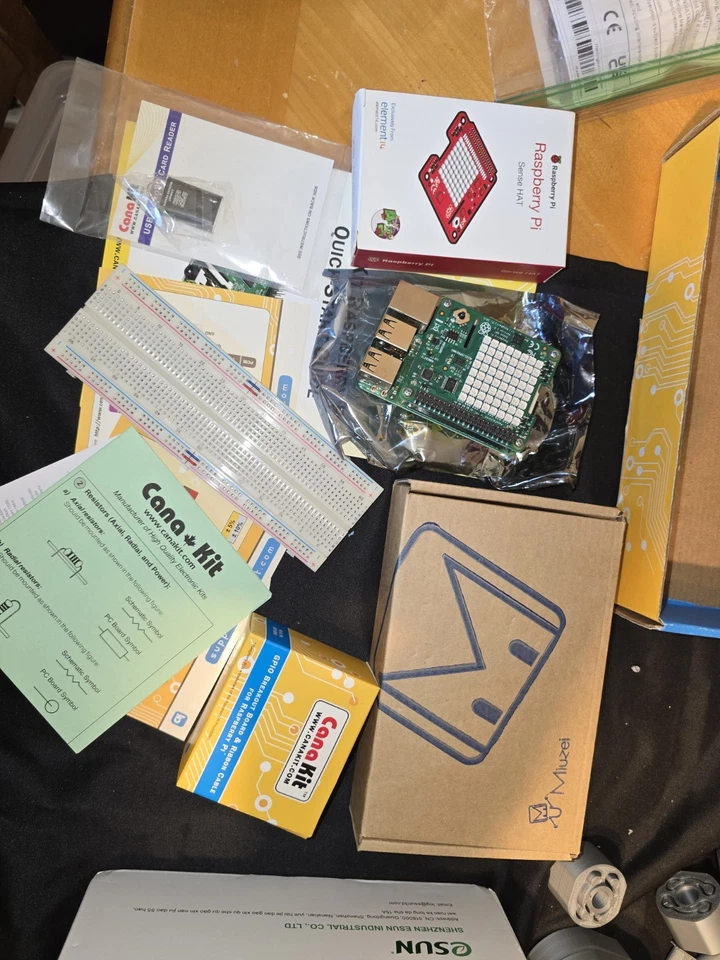 Raspberry Pi 3 Model B 32 GB Canakit Complete Starter Kit W Sense Hat Bread Boar - Image 3 of 4