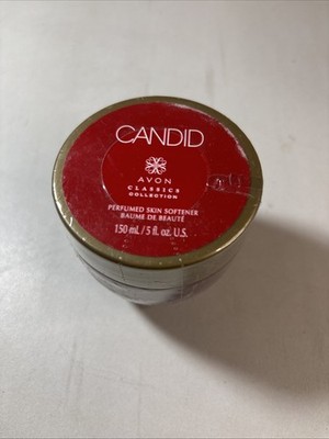Avon Candid Perfumed Cream Skin Softener Moisturizer Soft Smooth 150ml/5oz