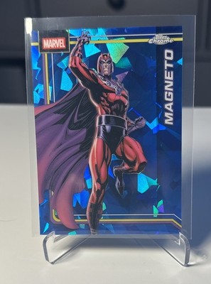 2026 Topps Chrome Marvel Sapphire Magneto Base