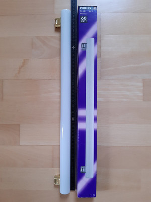 Linienlampe von Philips / 60 W / 50 cm lang / S14S / Kein LED / Practitone