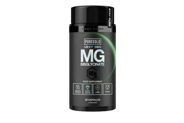 Pure Gold Magnesium Bisglycinat 90 Kapseln-image