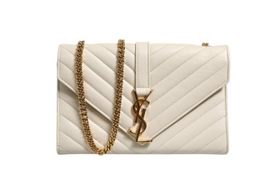 Saint Laurent Envelope Triquilt Medium YSL Shoulder Bag 100