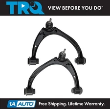 TRQ Front Upper Control Arm w Ball Joint Set For 15-22 Chevrolet Colorado Canyon