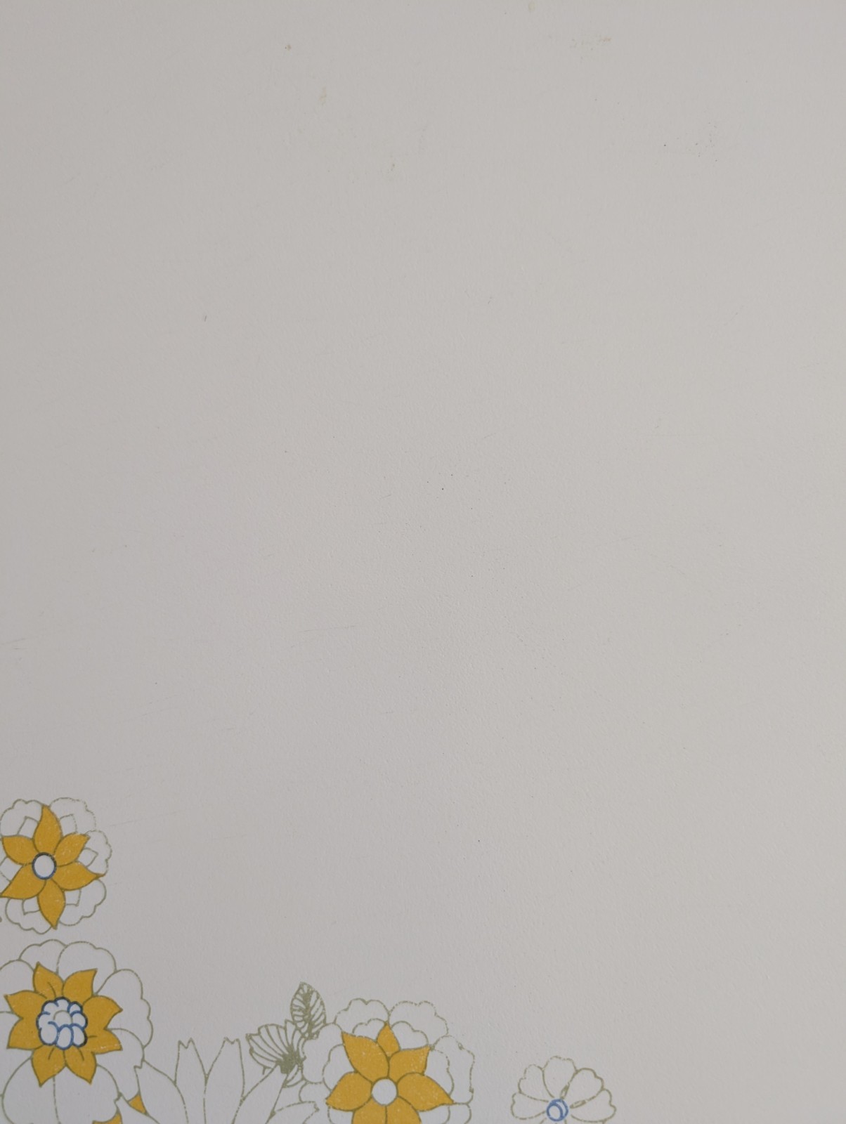 Vtg Corningware Floral Bouquet 20" X 16"  X-Large Counter Saver Cutting Board